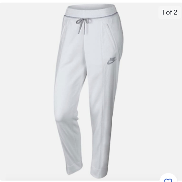 NWT Nike Tech Fleece Splatter Pants White Size XS $150 - Picture 2 of 4
